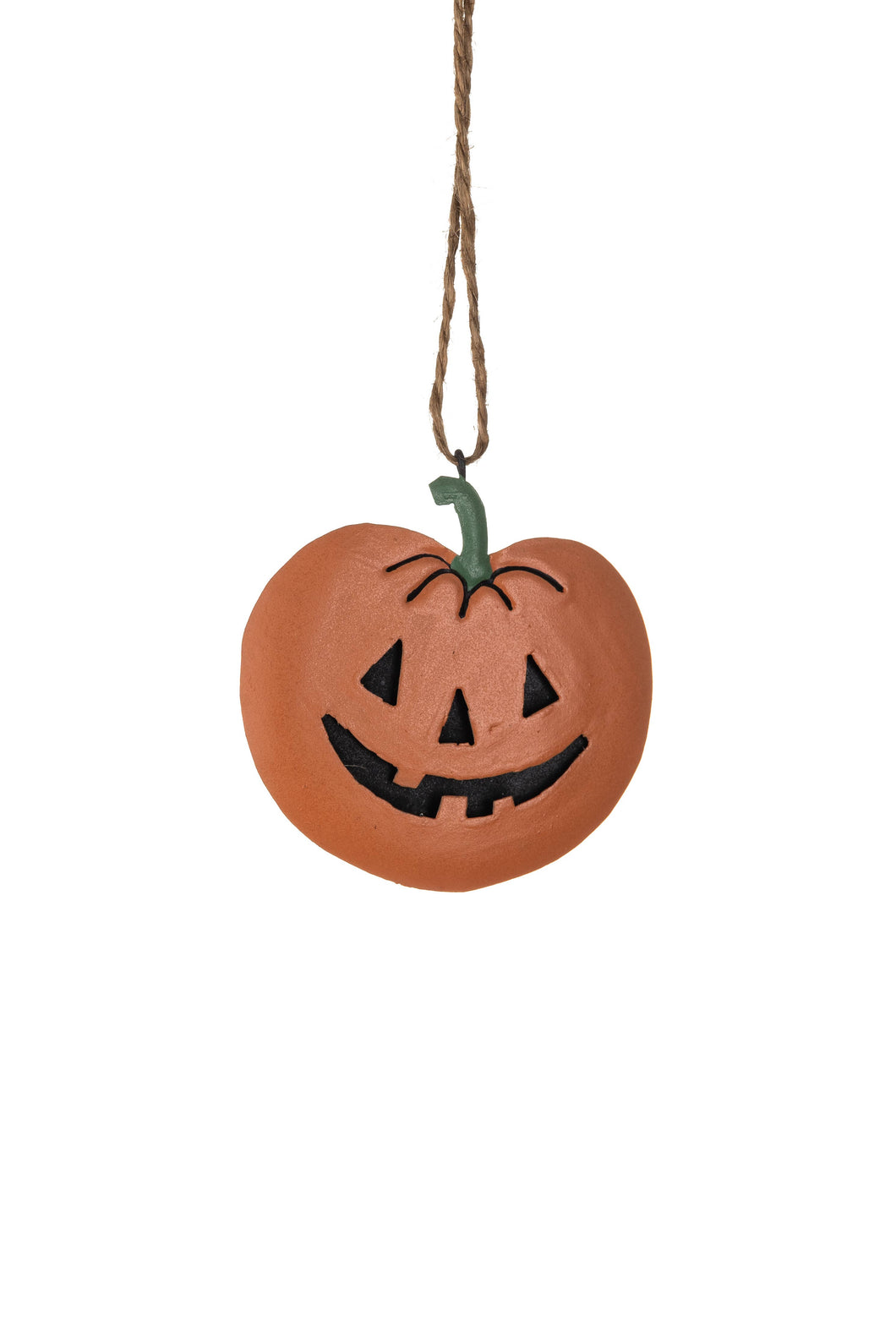 Tin Pumpkin Grinning